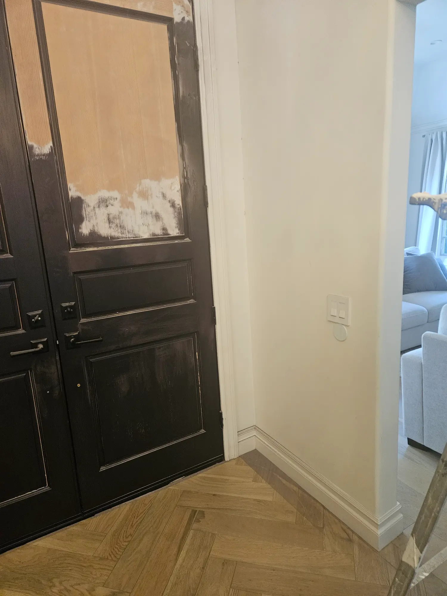Interior painting project by Extra Care