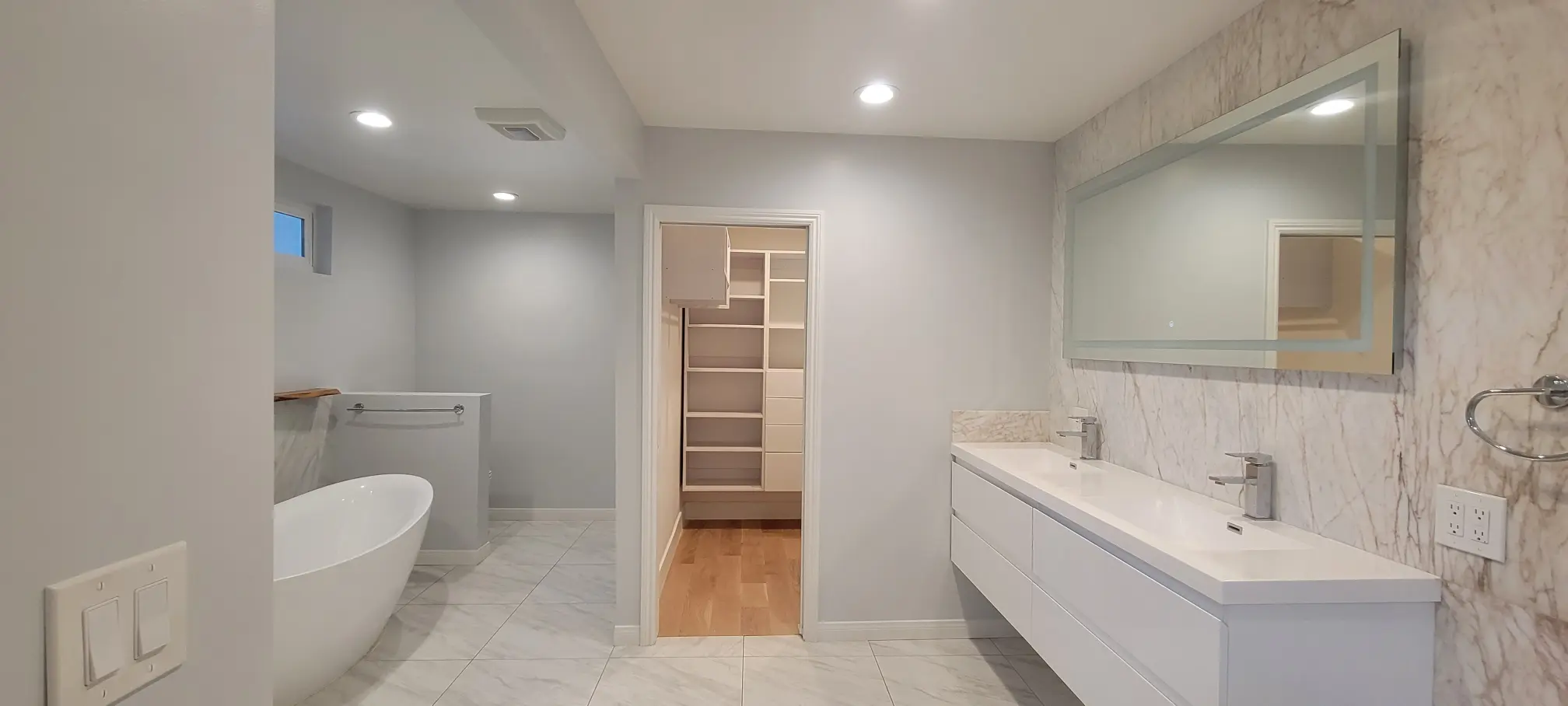 Interior painting project by Extra Care