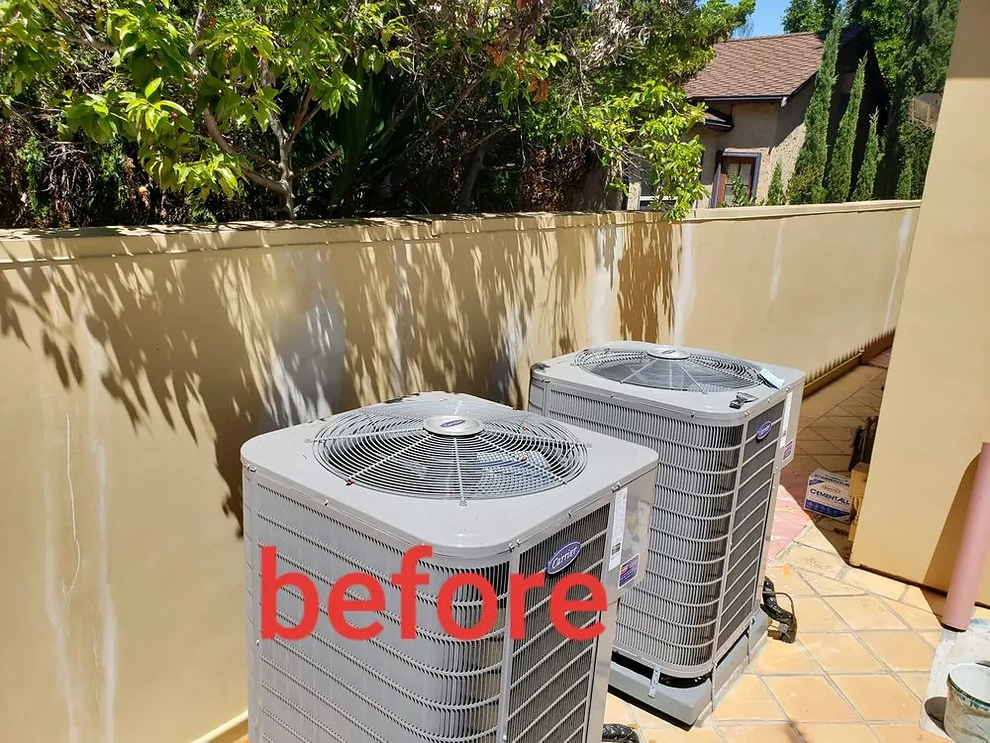 Before & After painting project by Extra Care