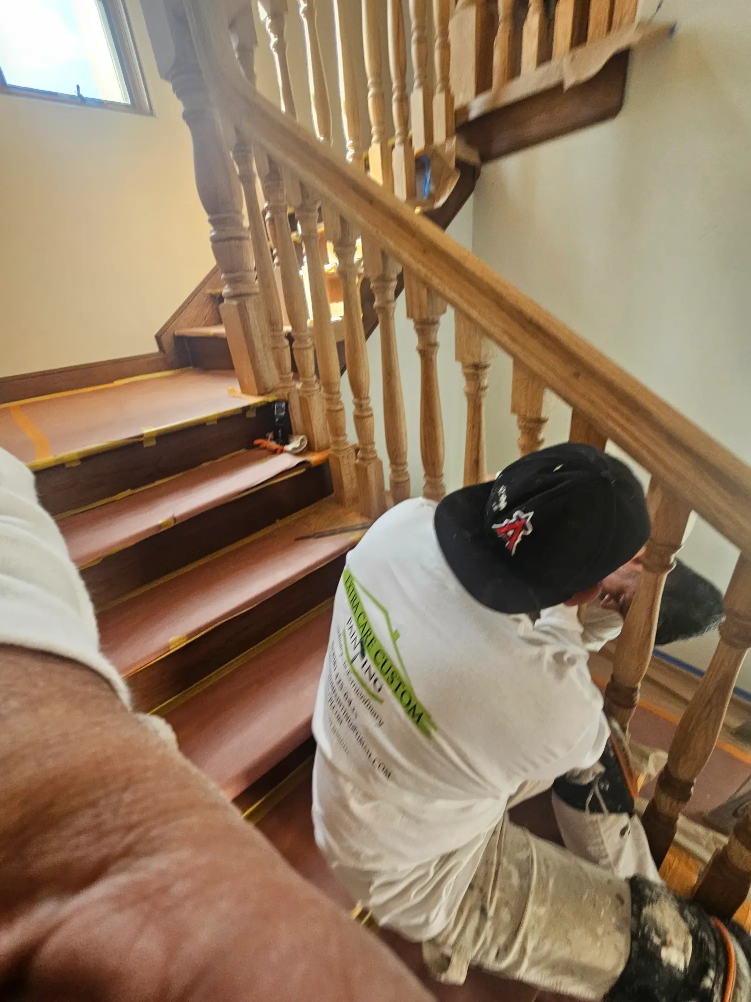 Interior painting project by Extra Care