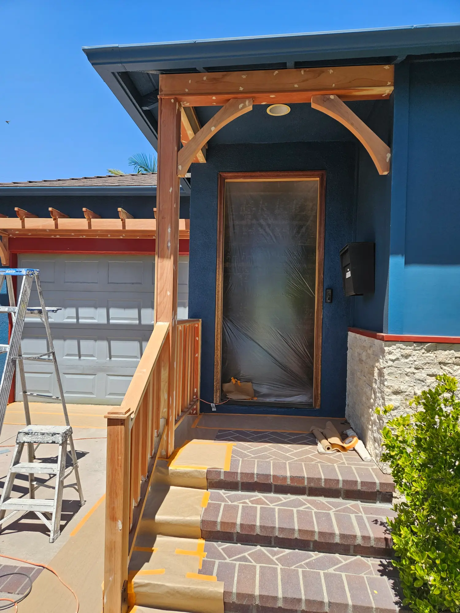 Exterior painting project by Extra Care