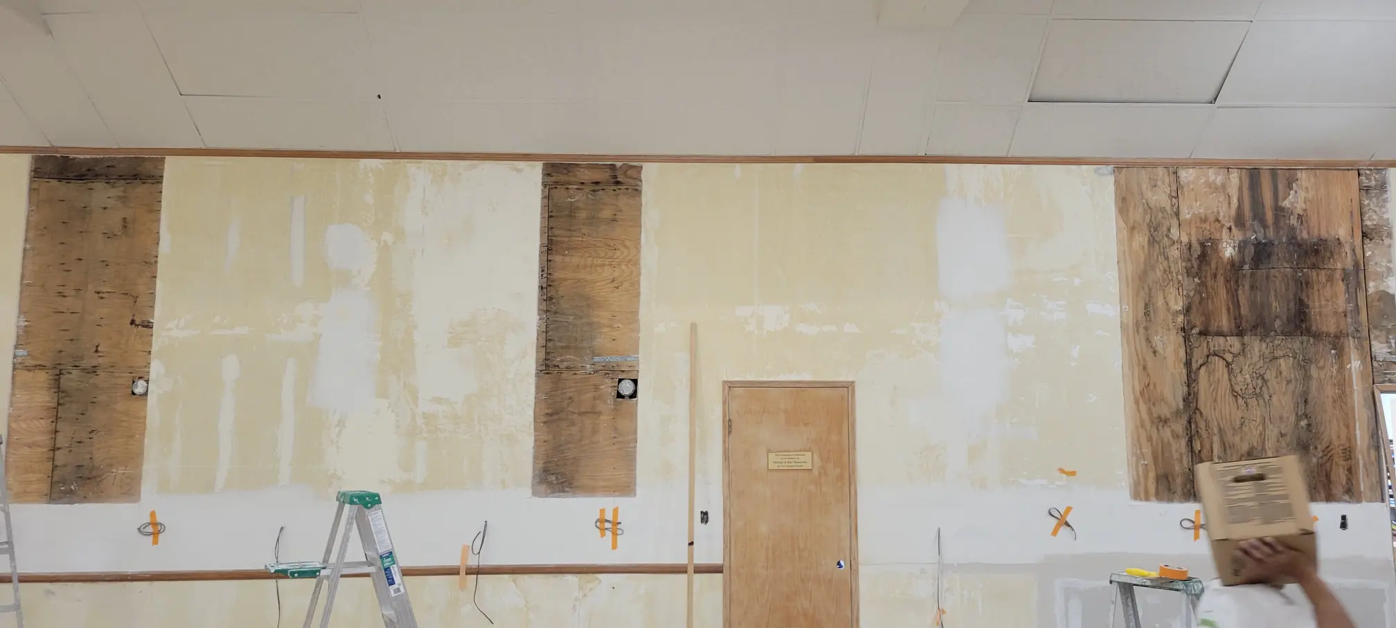 Drywall painting project by Extra Care