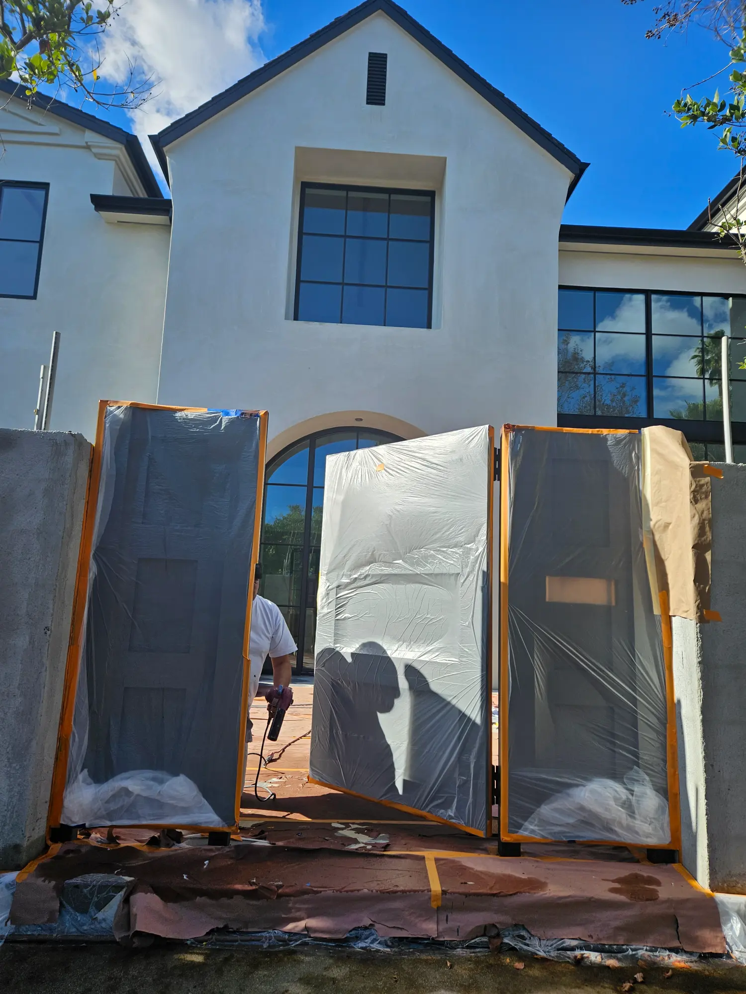 Exterior painting project by Extra Care