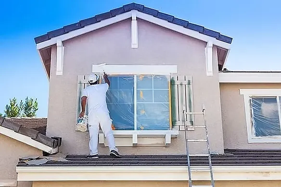 Exterior painting project by Extra Care