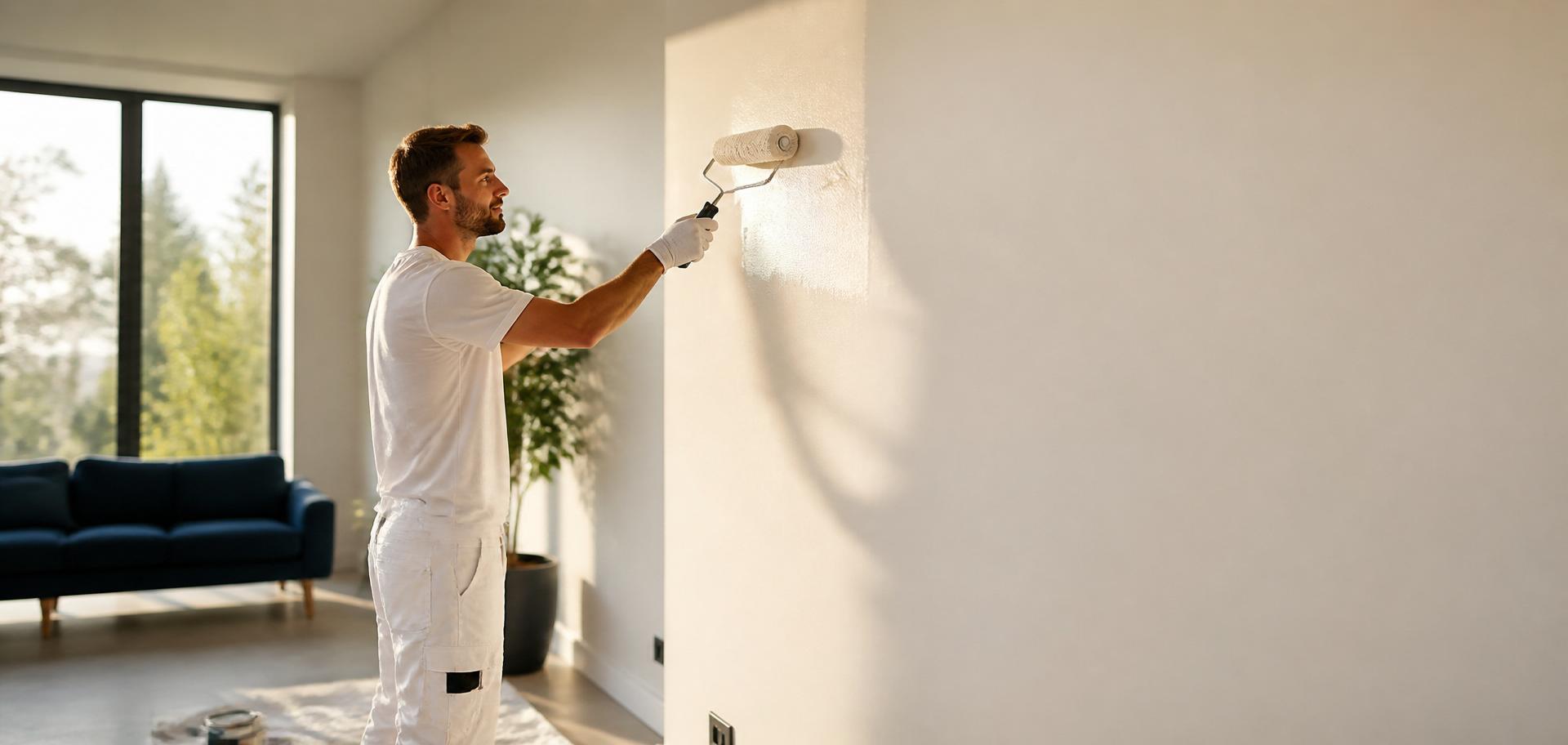 Extra Care painting crew at work on a Los Angeles project